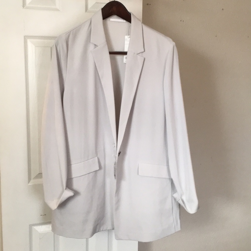 Uniqlo Silver Grey Blazer